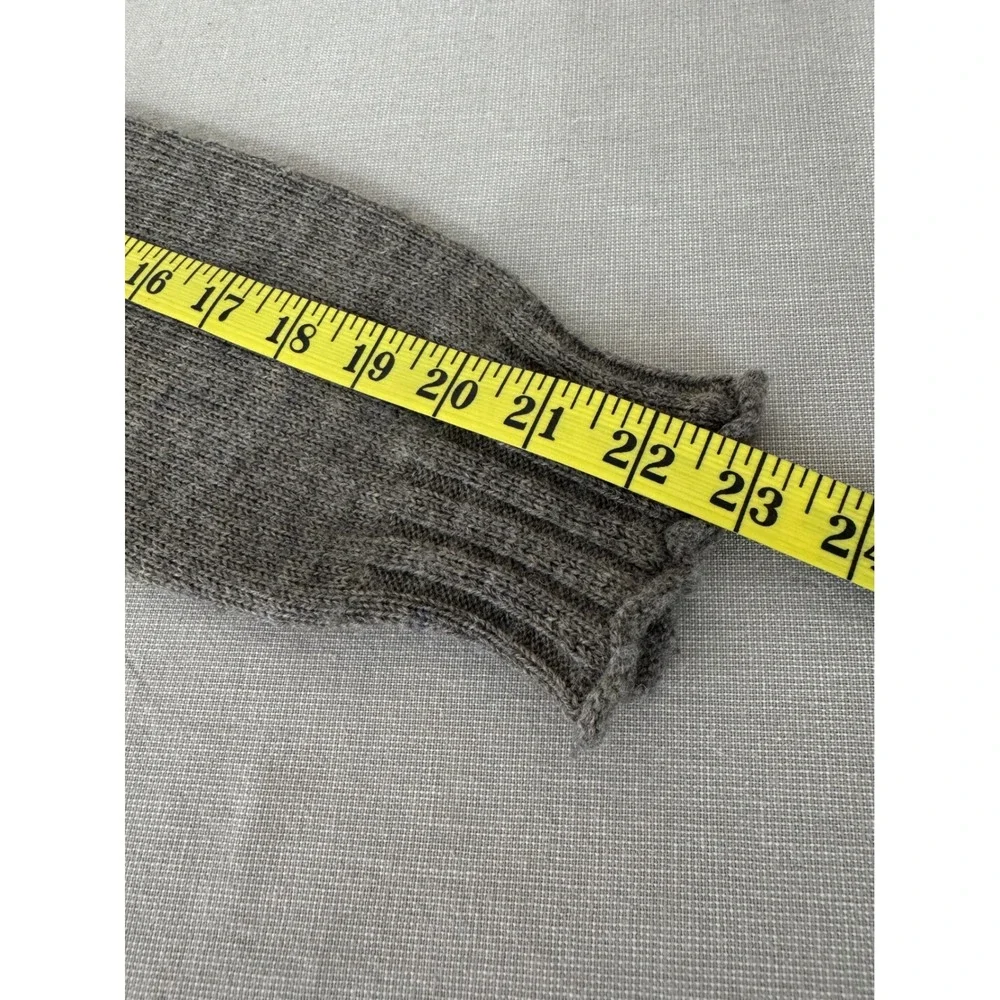 Alexa‎ Chung for AG Mockneck Wool Sweater Women's XS Brown/Gray